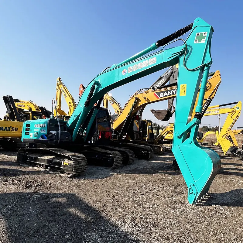 Working Well 20ton Hitachi Zx200-3 Crawler Excavator Used