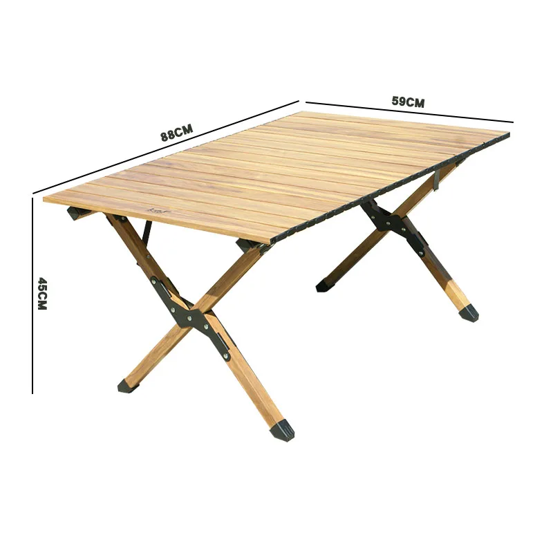 Customized Outdoor Aluminum Alloy Folding Table For Camping Garden