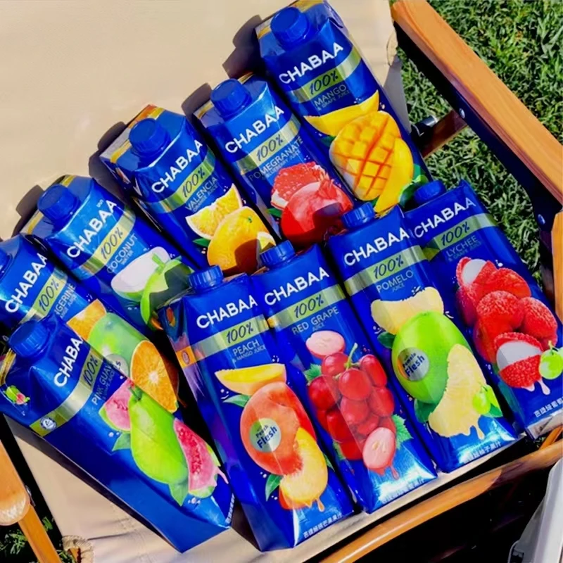 Thailand CHABAA Fruity Drink - 1L Orange Flavored Juice