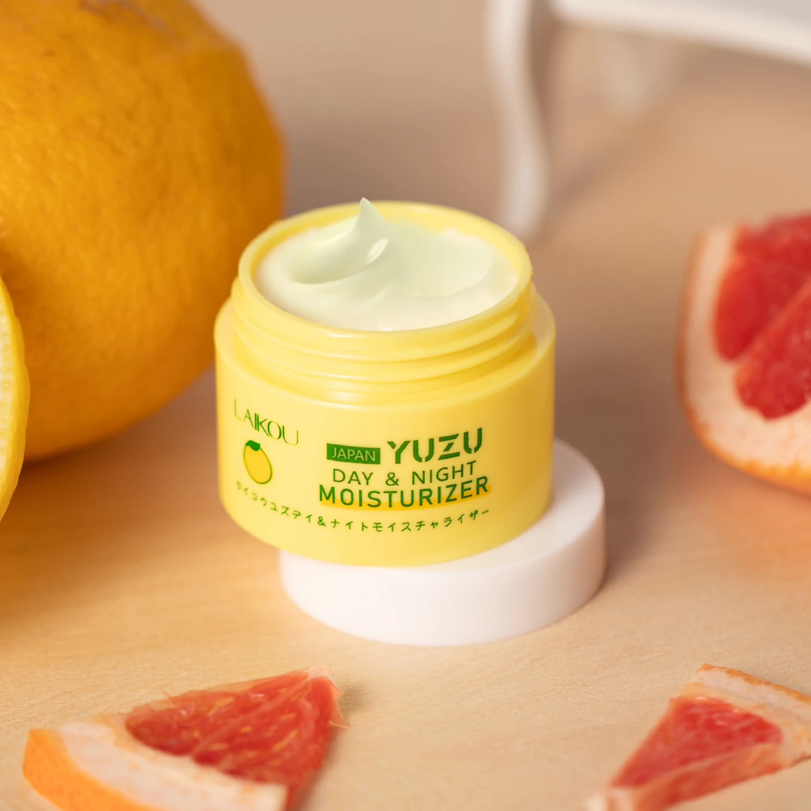 LAIKOU Yuzu Day Night Moisturizer Cream 25g - Radiance