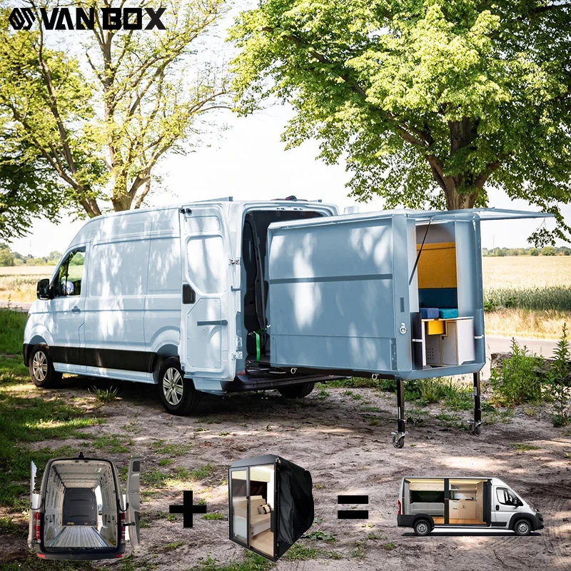 Mobile Homes Turn Cargo Van Into Camper Modular Travel Trailer