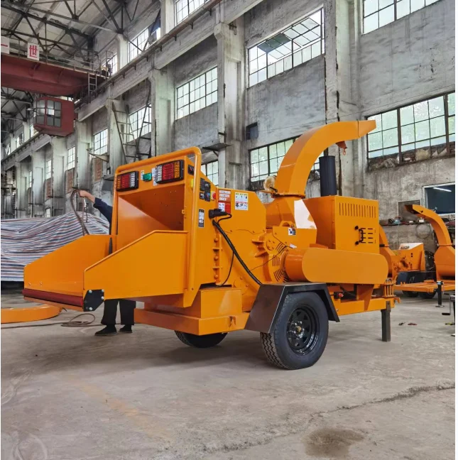 2tons/hour Industrial Wood Grinder Machine Wood Hammer Mill Crusher