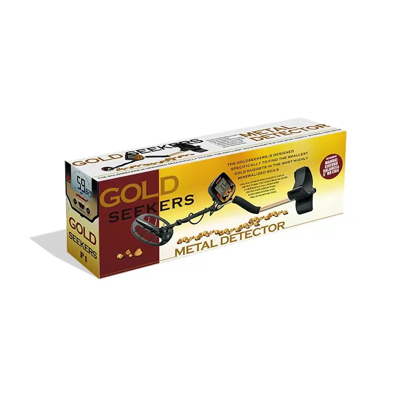 Private Label Metal Detector Gold Waterproof Large Probe Plate Detector De Metales Oro Gold