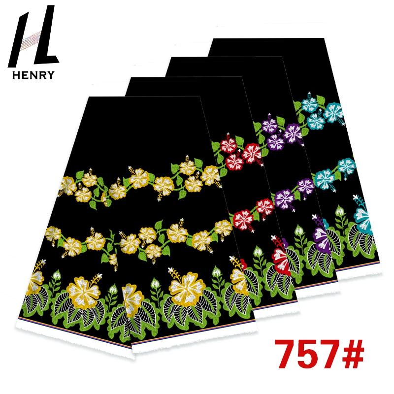 Henry Micronesia Accept Small Order Print Polyester Girls Clothing Fashion Dress Skirt Fabrics for Garment Sell by the Yard