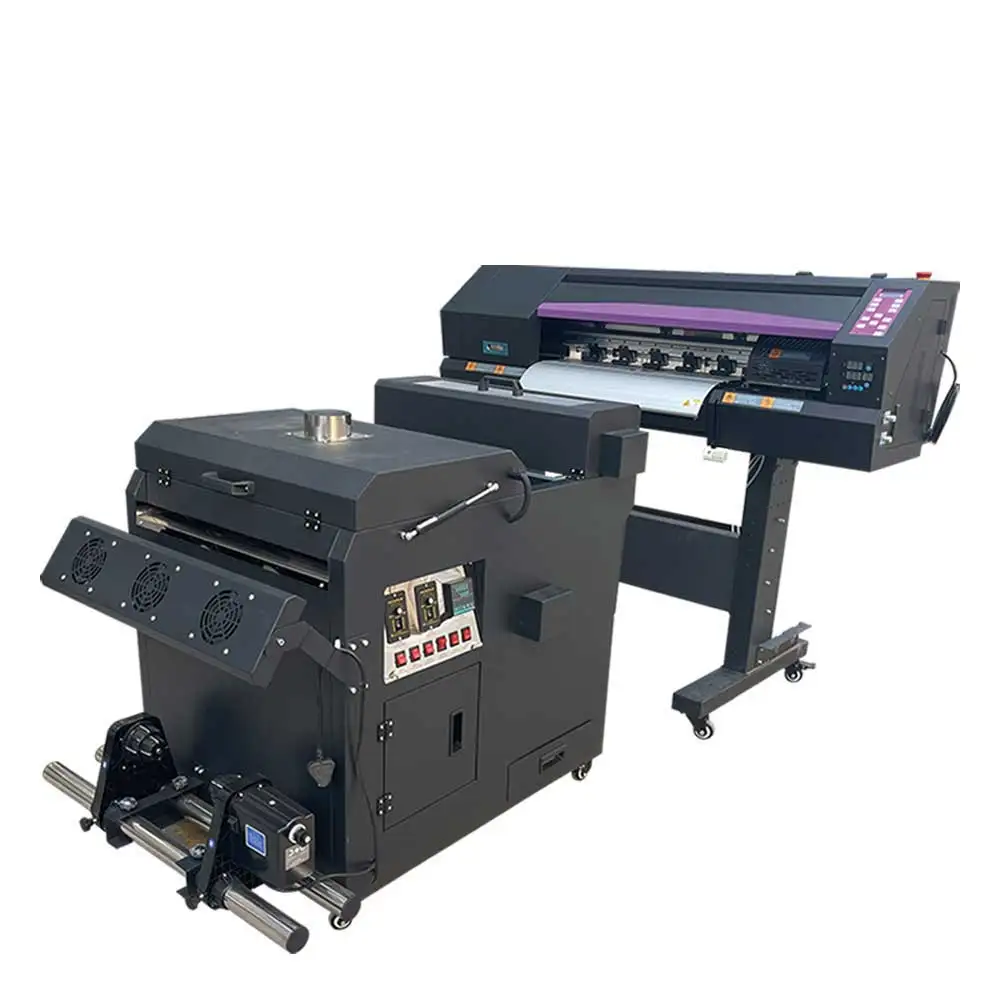 Imprimante 24inch DTF Printer T Shirt Film Udskriftsmaskine Dtf Printer A1 60CM Dtf Printere med Tørermaskine