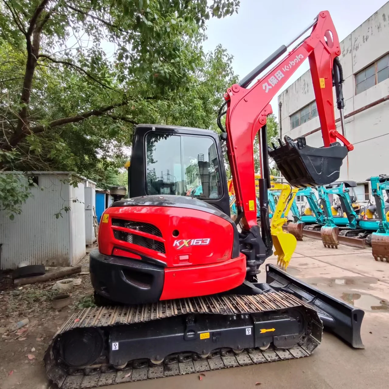 Used Mini Kubota Kx163 Excavators For Sale At A Low Price 5 Tons Of Highquality Used Kubota