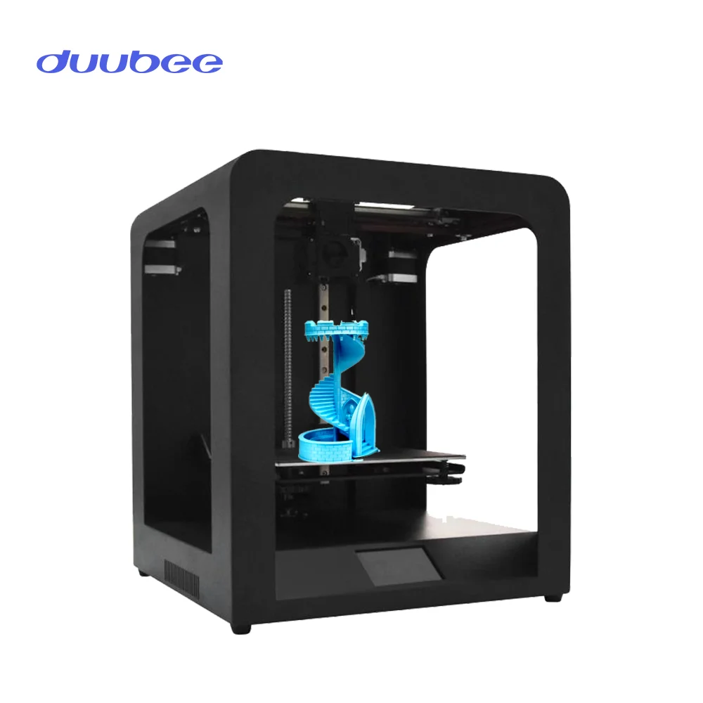 Высококачественный Интеллектуальный 3D цифровой принтер из черного алюминиевого сплава и листового металла для завода