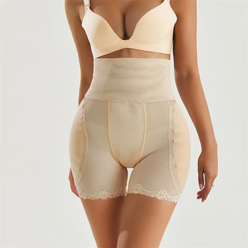 Hot Sale Women Plus Size Body Panties Shapewear High Waister Trainer Padded Buttocks Shaper details