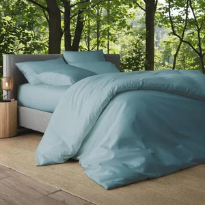 2026 New Arrival Customized Size 100% Duvet Cover  Luxury Silk Soft  100% Eucalyptus Lyocell Tencel Bedding Sheet