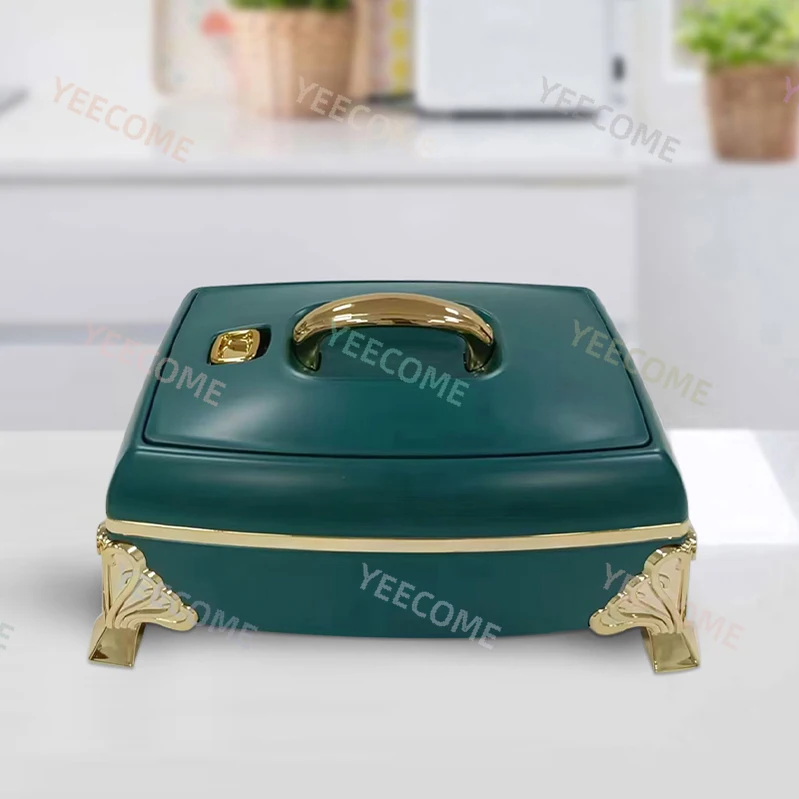 Factory Wholesale Hot Pot Food Warmer Set 4.5 Liter Stainless Steel