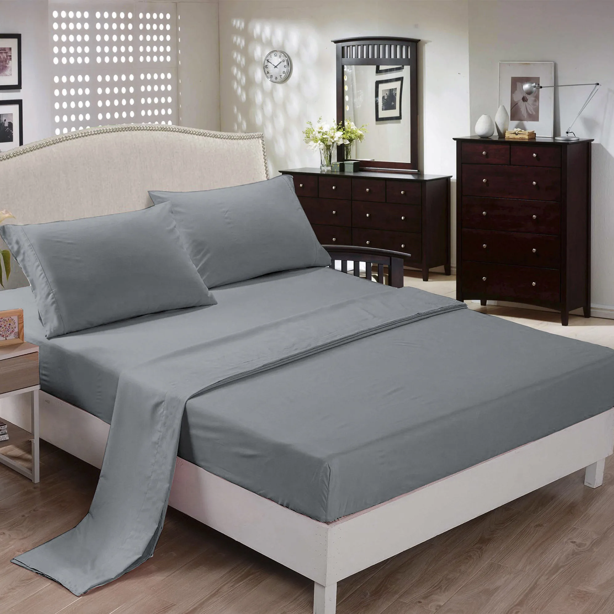 wholesale soft and comfortable microfiber bed sheet - buy home