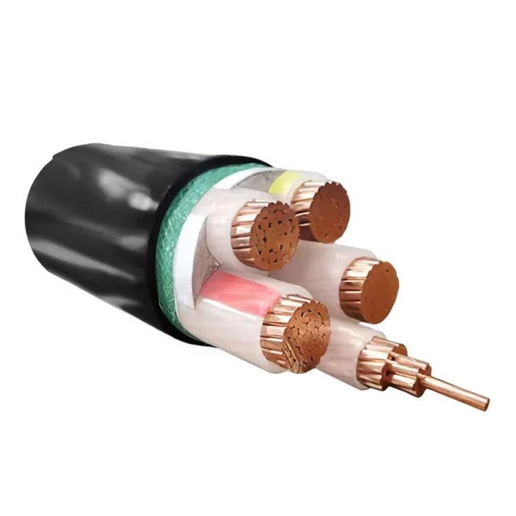 Venda direta da fábrica cabo de alimentação com 5 núcleos de cobre 120/1.5/4/6mm2 linha aérea xple revestida de borracha com isolamento de pvc para construção