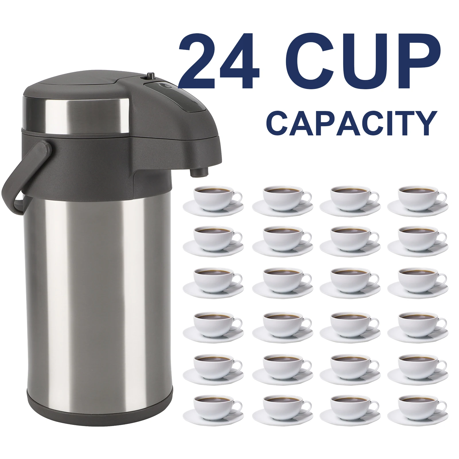12 cup stainless steel percolator STAINLESS STEEL PERCOLATOR 12 CUP  Vermont Kitchen Supply