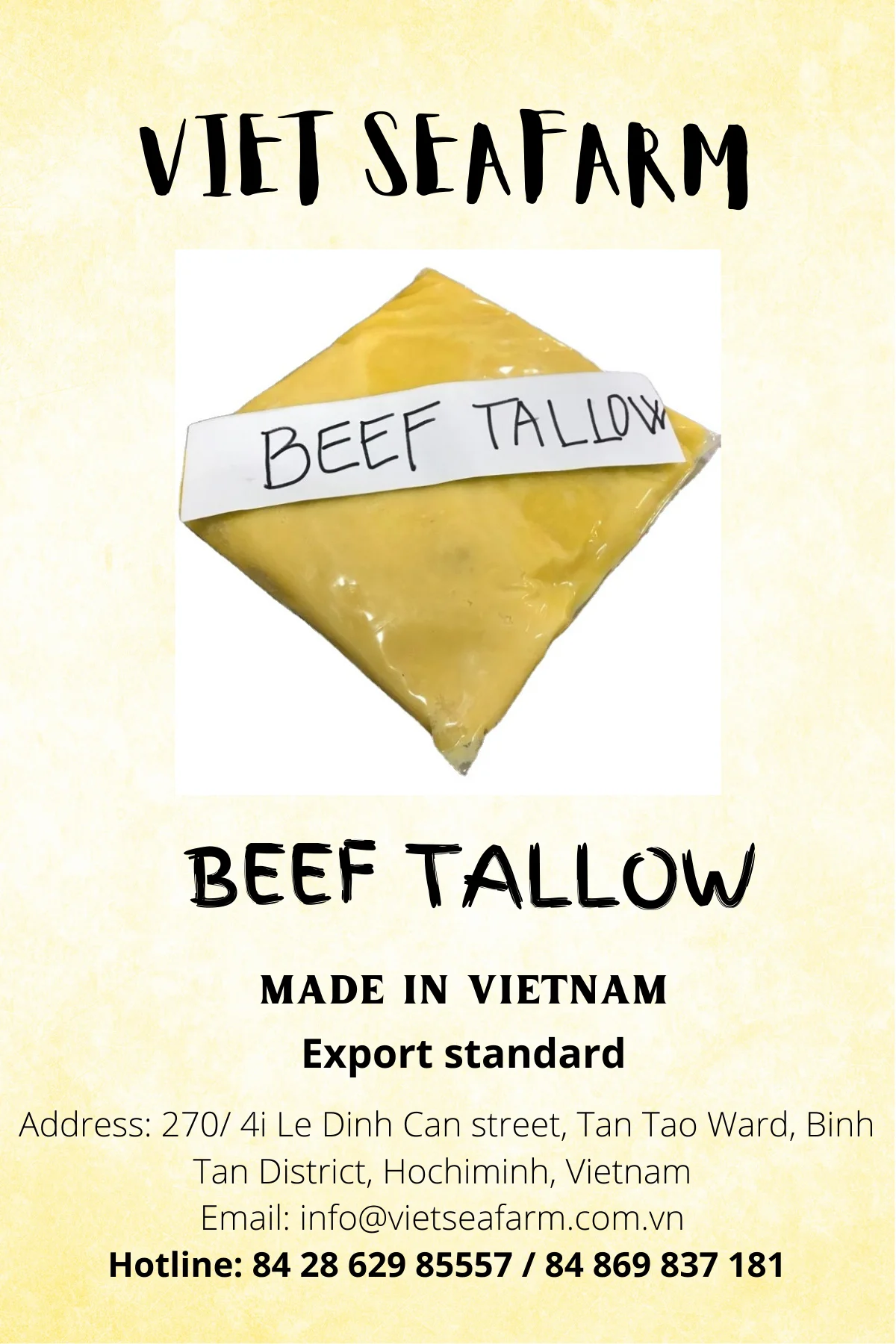 Hot Seal!!! Wholesale A Huge Beef Tallow High Standard For Export In 2022 Buy Beef Tallow