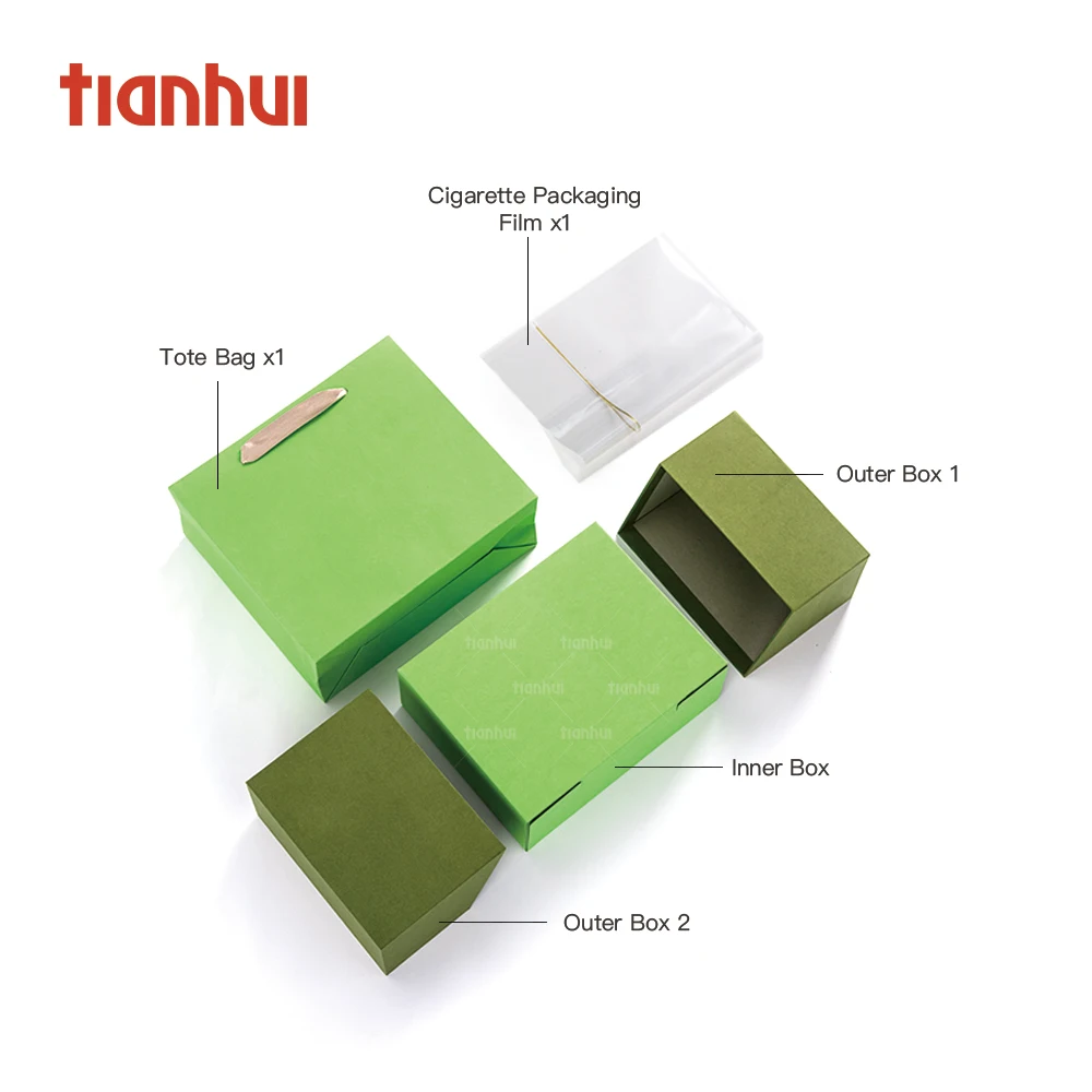 Tianhui Minimalist Double-End Drawer Paper Box Creative Luxury Gift Box