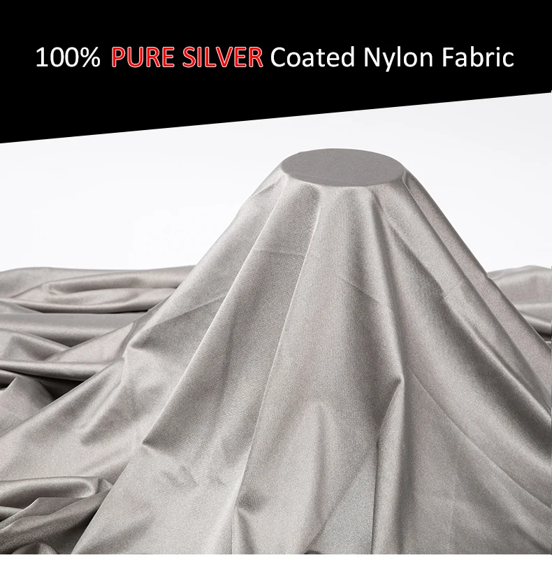 China Silver coated polyamide conductive/shielding fabric manufacturers and  suppliers