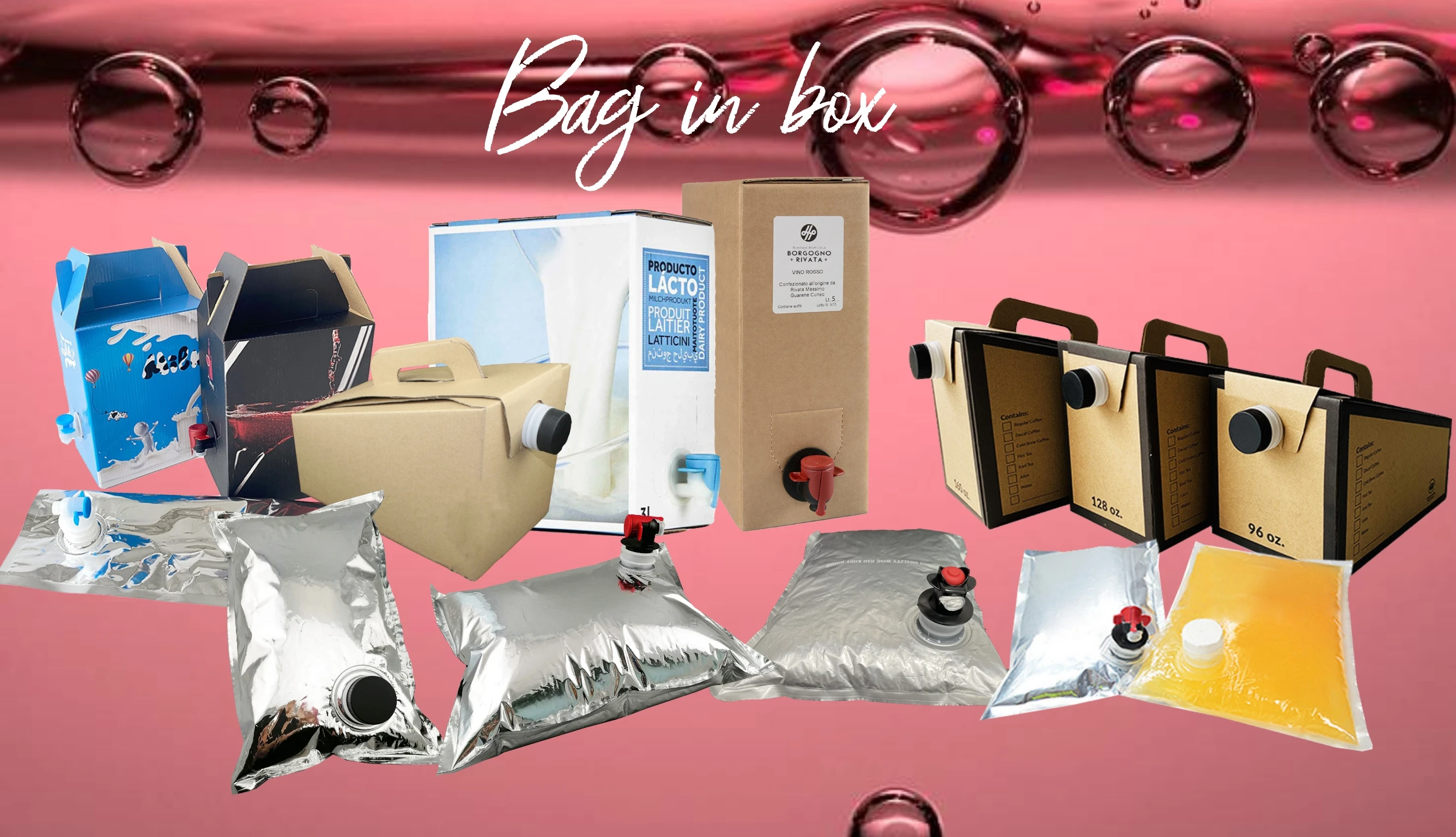 5l 10l Partypouch Refill Bladders Bag In Box Wine Double Layers Beverage Bib Bag In Box With