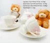 One 500 ml teapot and two 250 ml cup with saucer