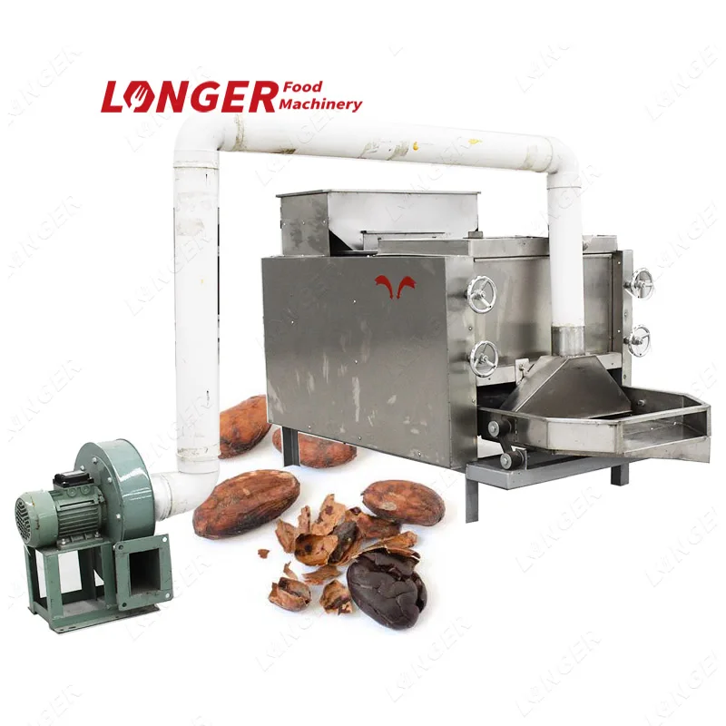 Cacao Bean Cracker Cracking Cocoa Bean Husk Shell Machine Philippines