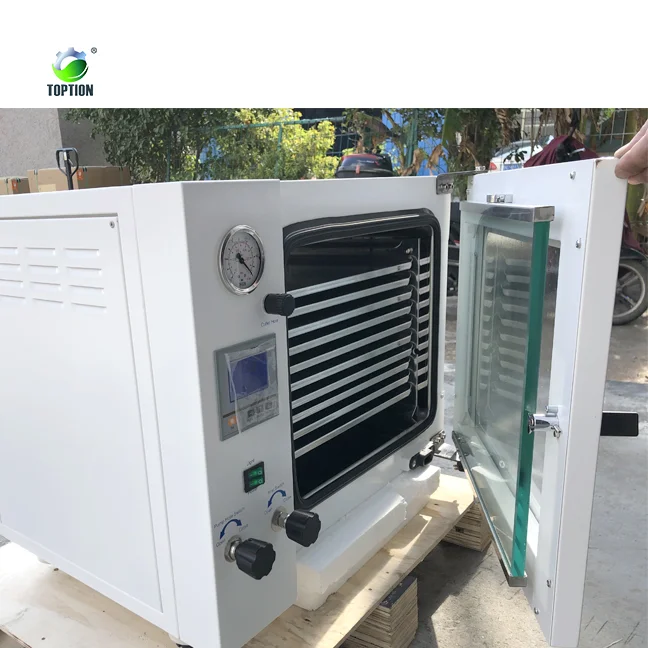 TOPTION 50L Commercial Vacuum Drying Oven Vacuum Dryer Price
