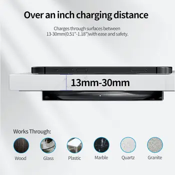 Supporto-caricabatteria wireless Base piatta - NOVAK | Bep's