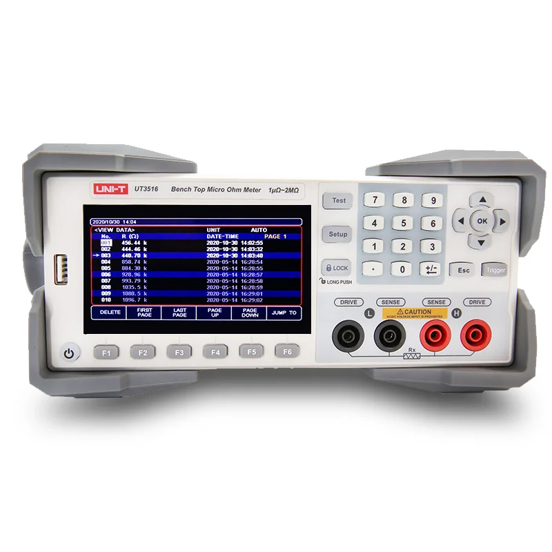 UNI-T UT505A Industrial Precision Insulation 1000V PI/DAR Measurement COMP Comparison Function Insulation Resistance Tester
