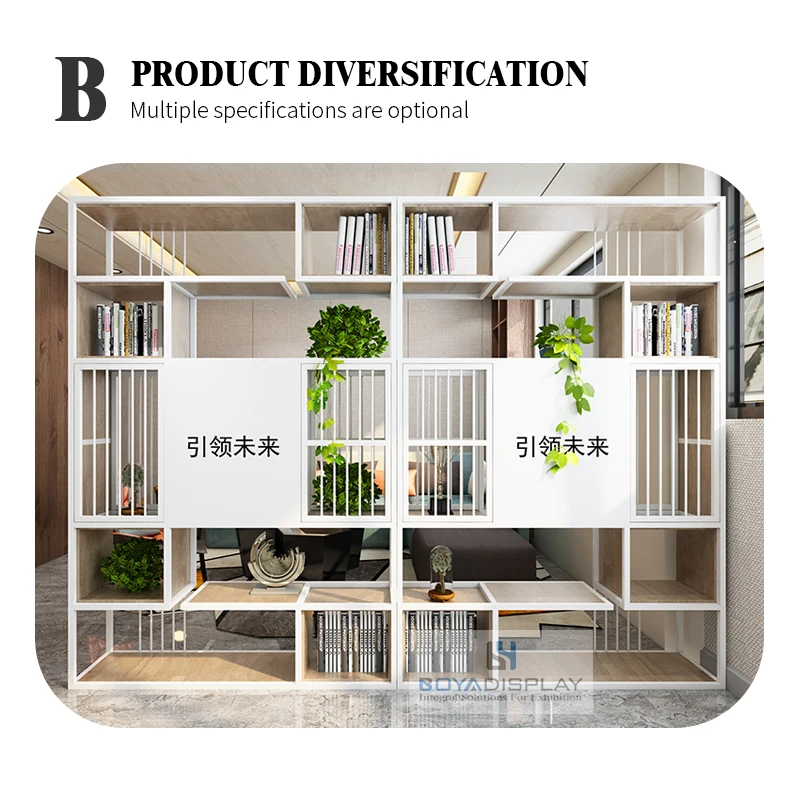 2023 Hot Selling Customizable Size Commodity Steel Book Shelf Bookcase Bookshelf
