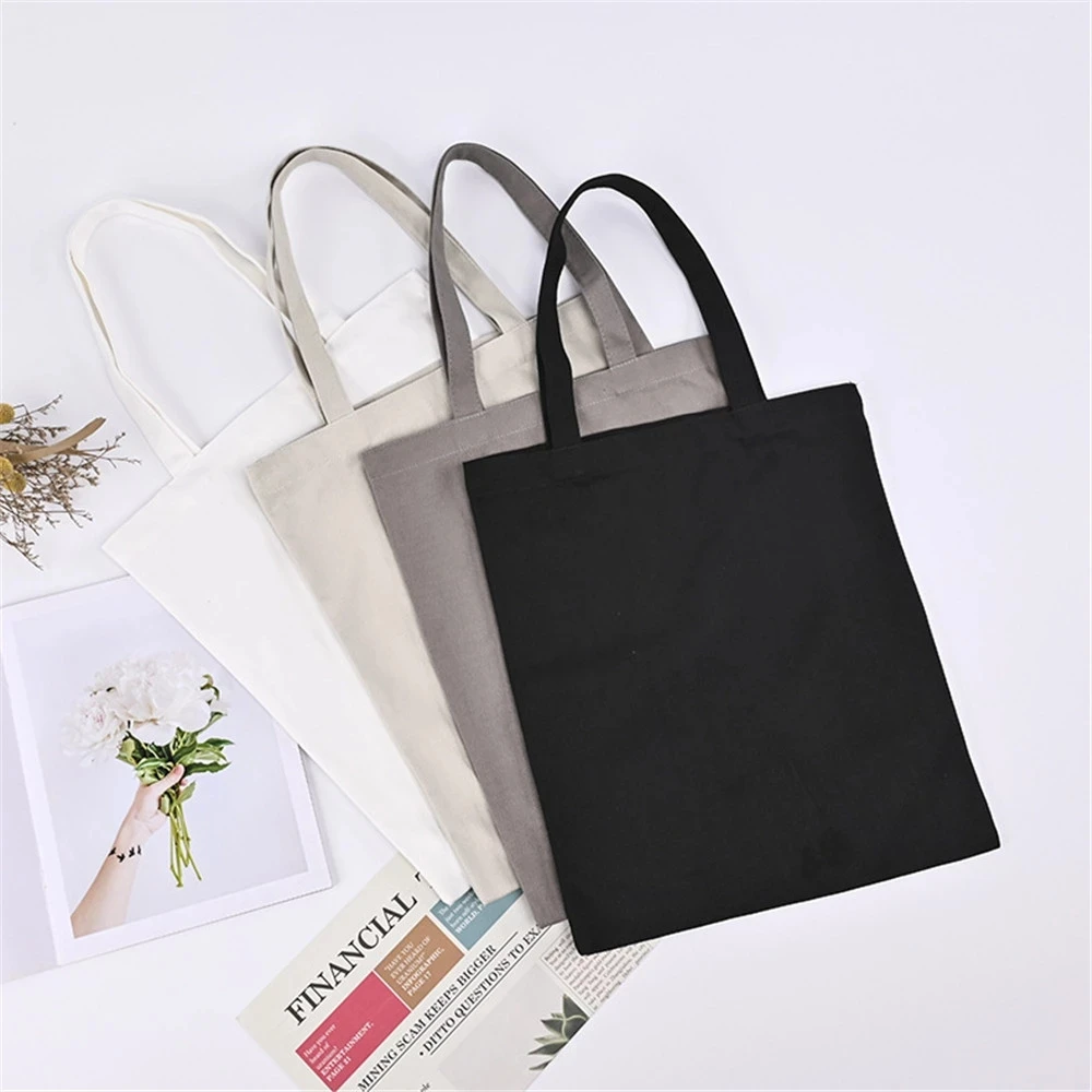 Factory Wholesale Custom Solid Color Cotton Canvas Tote Bag Buy