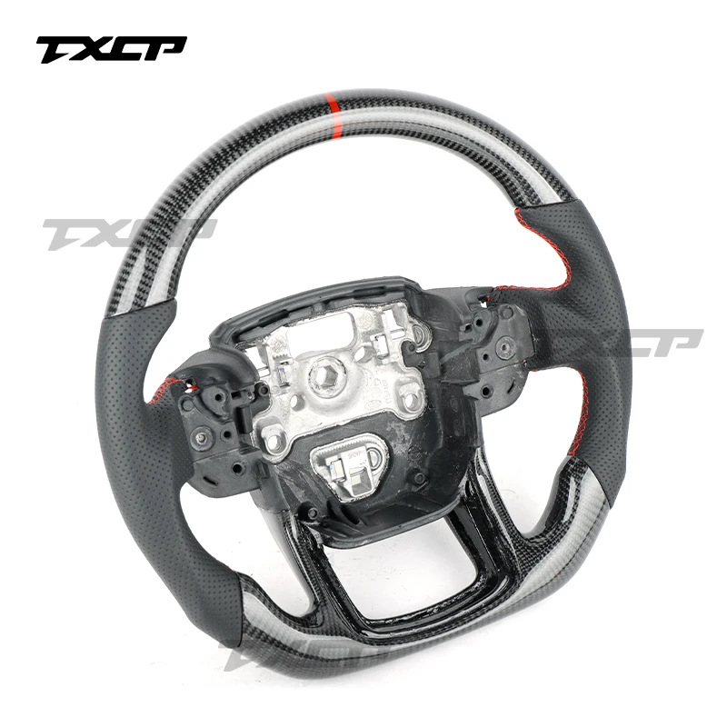 Custom Alcantara Led Carbon Fiber LED Steering Wheel Fit for Land Rover Racing Wheel Convertible