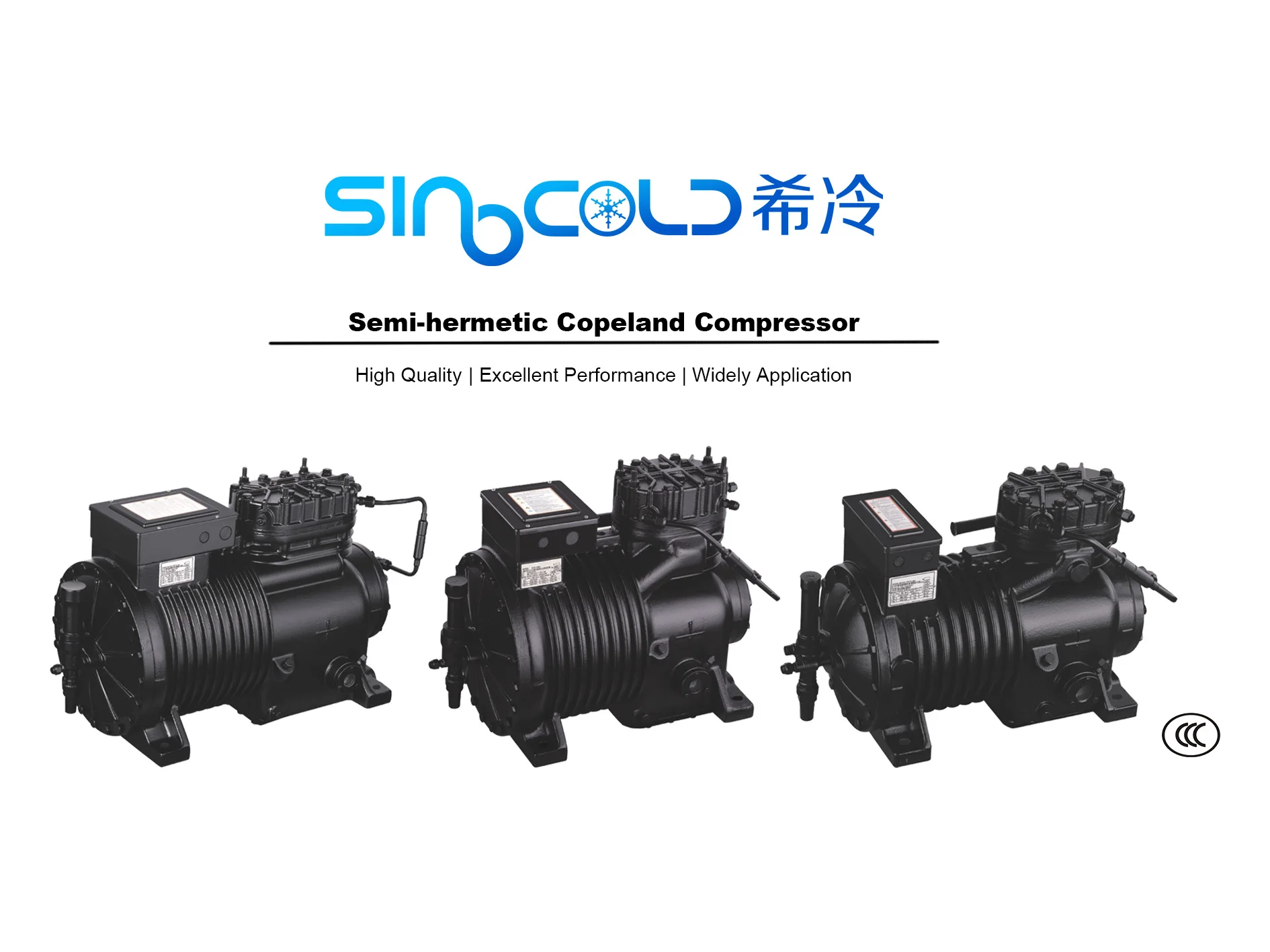 CC011 High Quality Refrigeration Cold Storage Copeland  Semi-Hermetic Compressor Price List