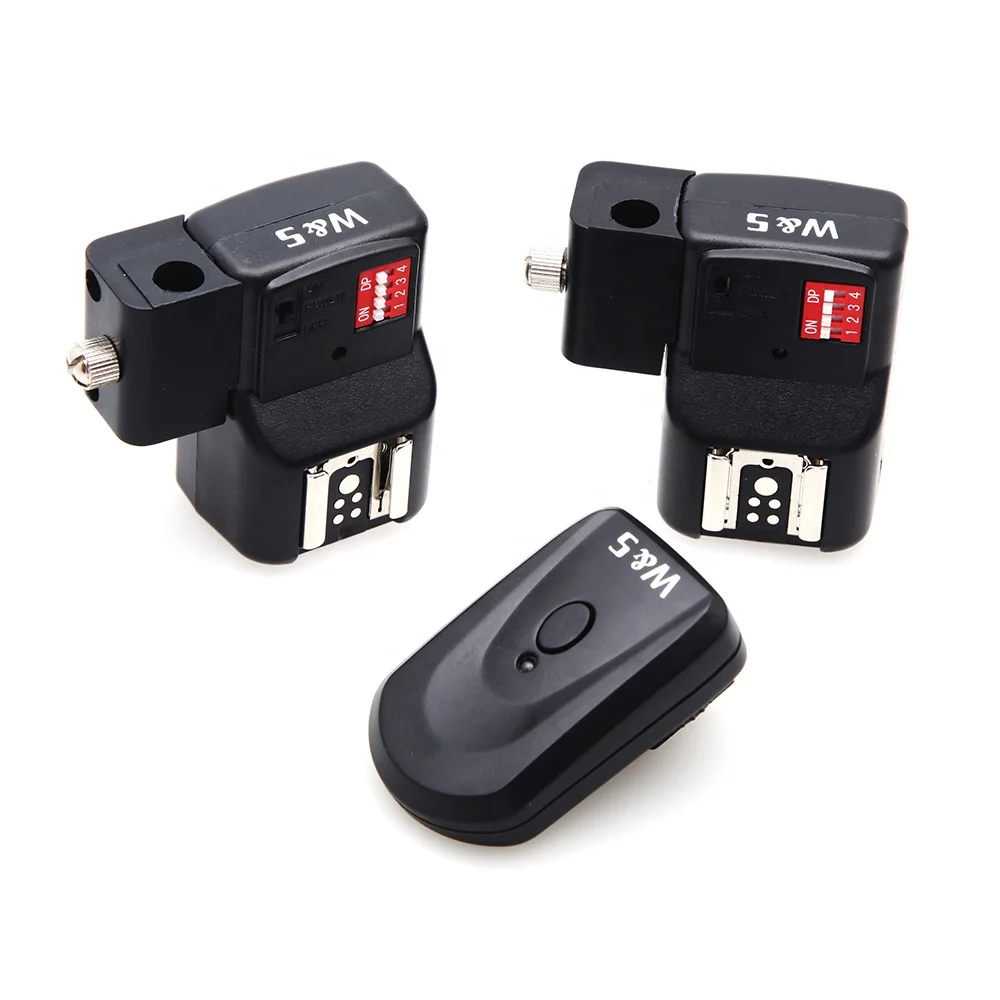 PT-16NE 16 Channels Wireless/Radio Flash Trigger Umbrella Holder  Receivers for Canon Ni Kon DSLR Camera Flash Synchronizer