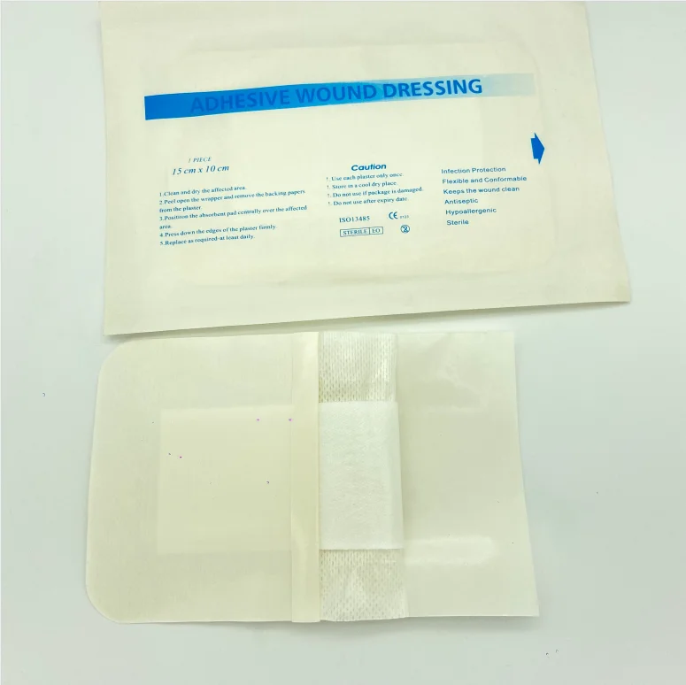 Medical Wound Dressing Set Non-woven Breathable Adhesive Wound Dressing ...