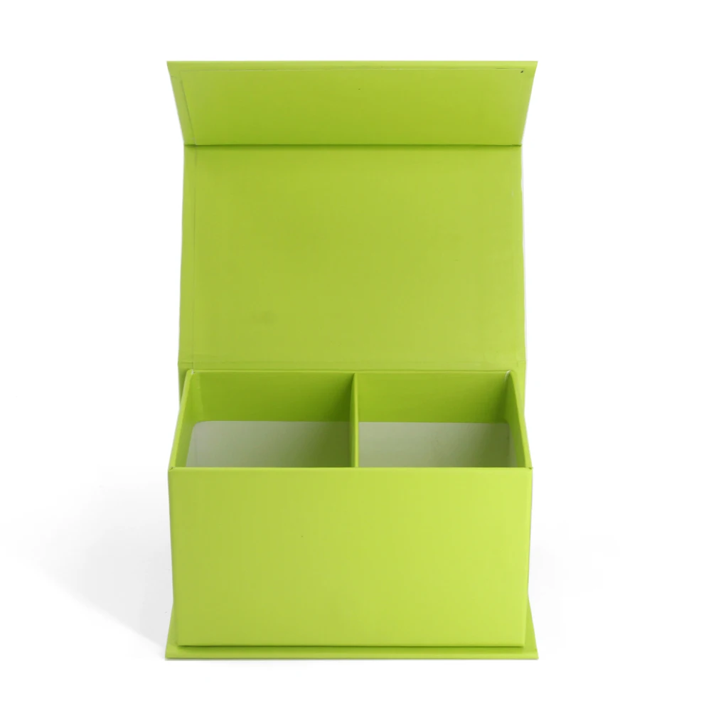 Custom Cardboard Magnetic Comparted Gift Box with 4 Compartments
