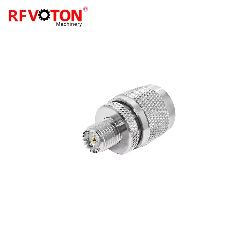 Factory Directly Adaptor Mini UHF Female Jack Hembra So239 PL258  to N Male Plug Macho Connector Rf Coaxial Coax  Adapter ROHS