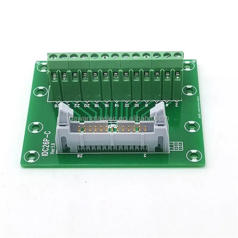 SAL Carte de dérivation de PLC IDC34P 34 Broches Mle En-tête Plc