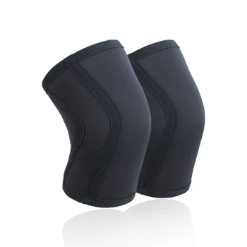 1 Piece Squat 7mm Knee Sleeves Pad Support Men Women Gym Sports Compression Neoprene Knee Protector for CrossFit Weightlifting
