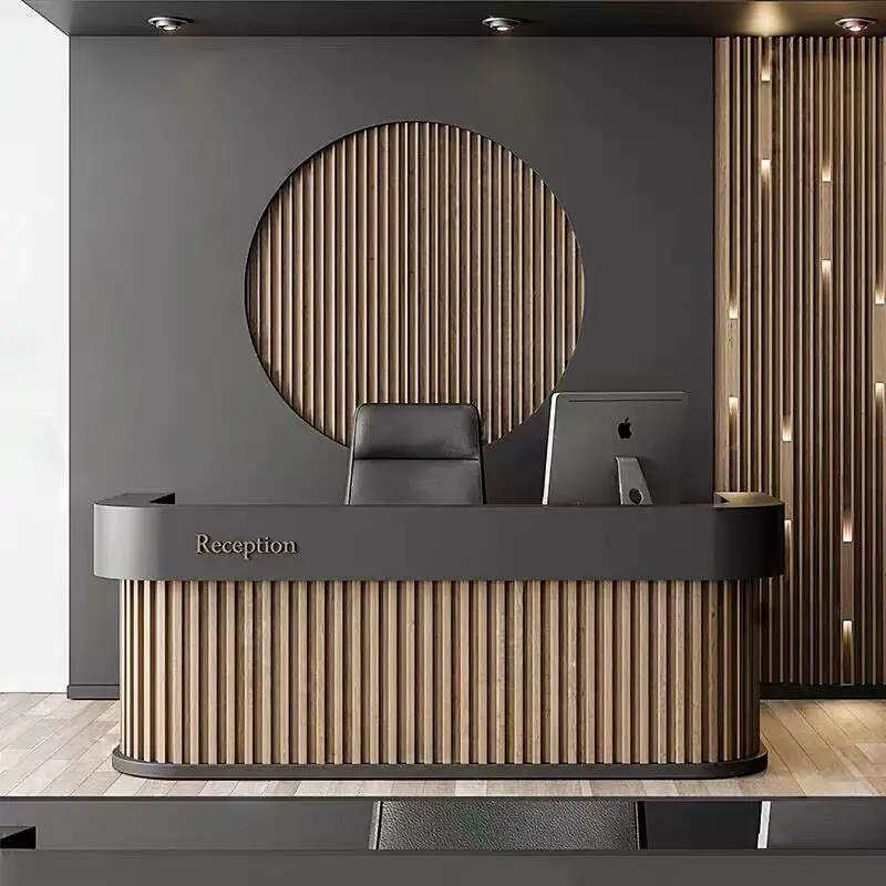Australia & USA in Stock Reception Counter Salon Beauty Hotel Lobby Reception Counter Beauty Spa Store Reception Desk