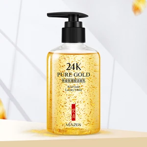 Private Label VEZE Moisturizing Amino Acid Deep Pore Cleaning Face Cleanser Whitening 24k Gold Face Wash