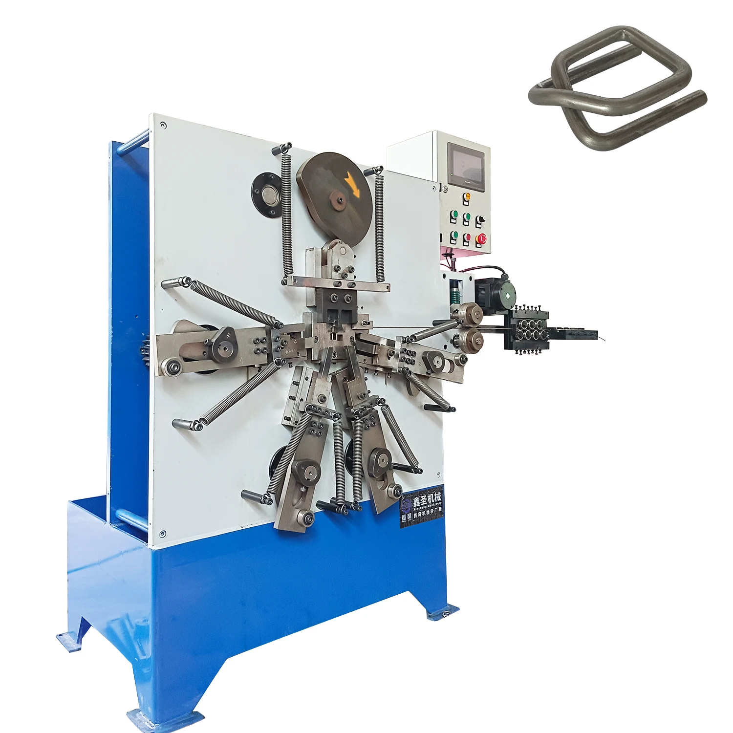 Automatic High Production Mechanical Wire Buckle Making Machine