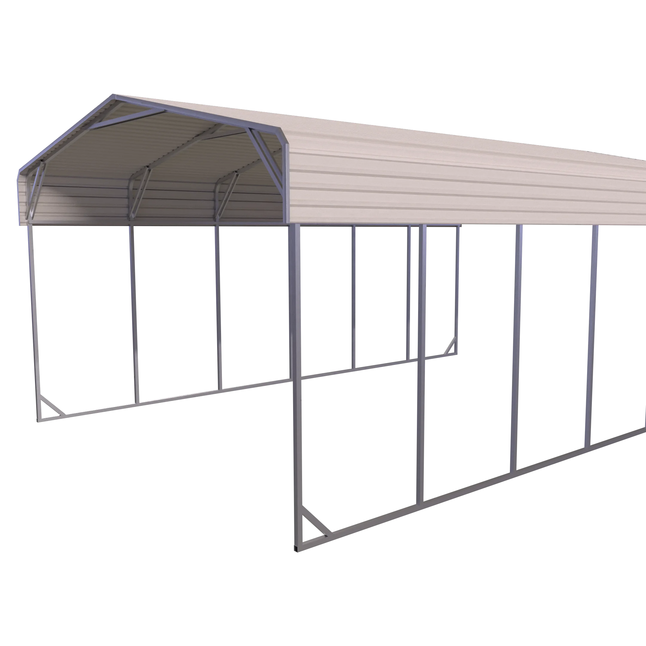 SGC1119-H240-H Easy Assembly Cheap High Snow Load Carport Steel Carport Car Garage Design