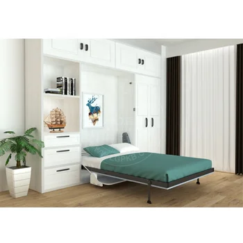 Vertical Wall Bed Mechanism Hardware Murphy Bed With Table Wll Bed With ...