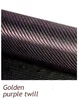 Fibre de carbone sergé violet doré 8.0