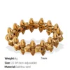 JZ121G6 US Size 6 Gold Ring