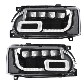 LED Headlight for Range Rover 2013-2017 Sport Upgrade Front Bumper  Modification Head Lamp Assembly  Plug&Play Body Kit