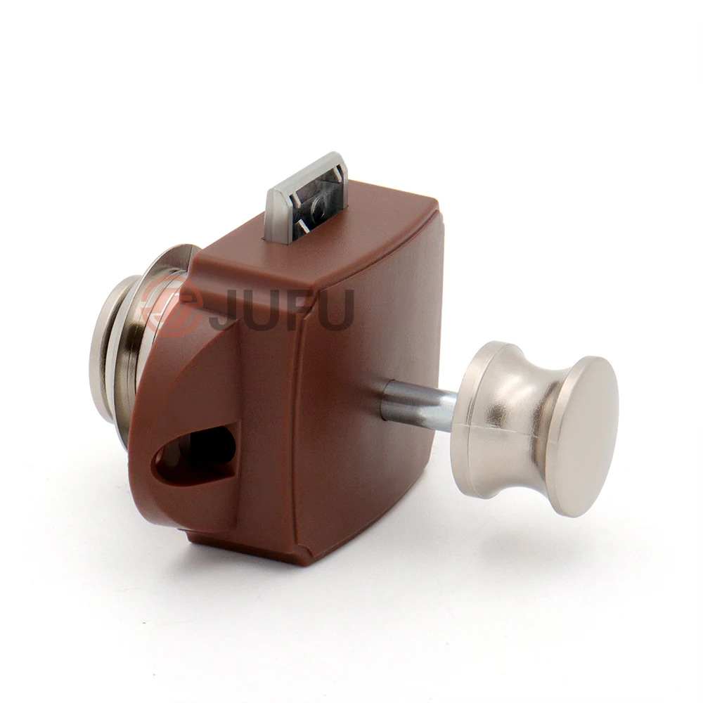 KIMISS Wohnmobil Badezimmertür Schloss - Hebeltürschloss Chrom Für RV & Yacht