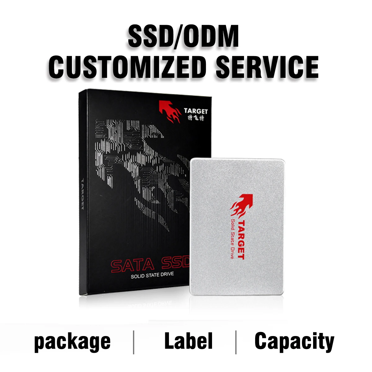 120GB to 512GB SATA III Target Hard Disk SSD for Laptops