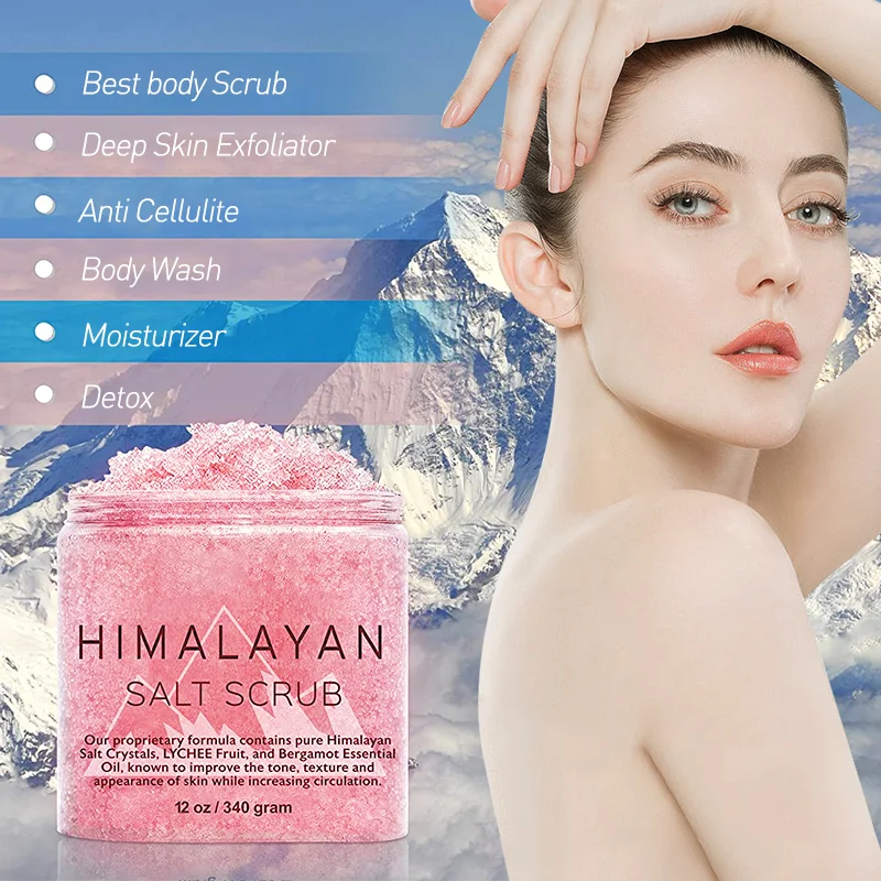 Exfoliating Whitening Body Scrub Korean Private Label Deep Cleansing