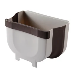 Экологически чистая устойчивая Складная Дверь шкафа домашняя мебель подвесная Пластиковая кухонная мусорная