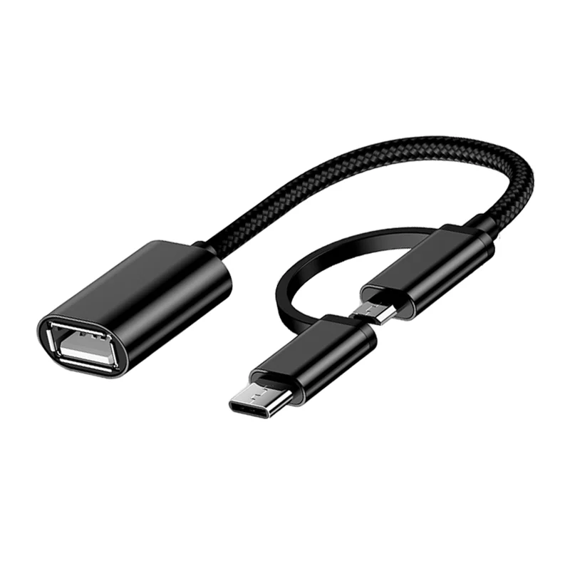 pensum hybrid mave Wholesale 2 in 1 OTG Cable Micro USB Type C to USB 3.0 OTG Data Cable  Adapter for Mobile Phone Laptop Tablet PC From m.alibaba.com
