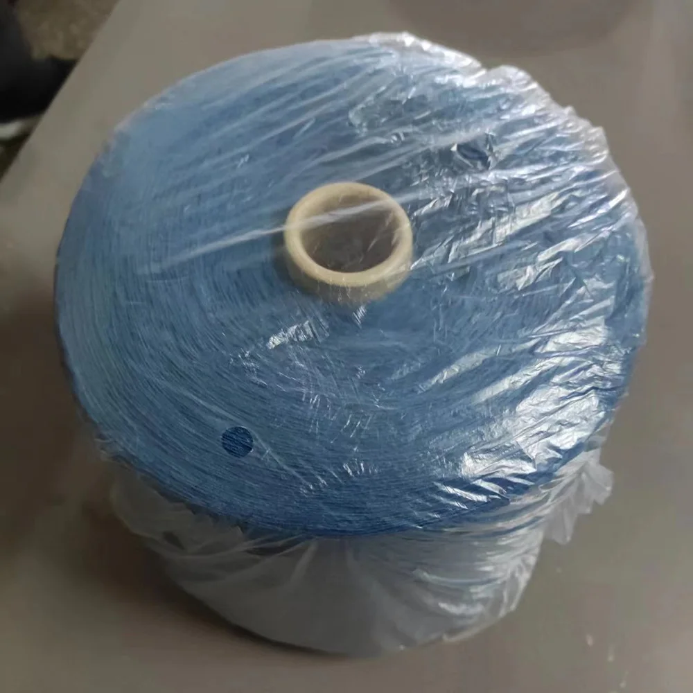 Custom Blended Brush Yarn 36acrylic 36viscose 24polyester 4spandex